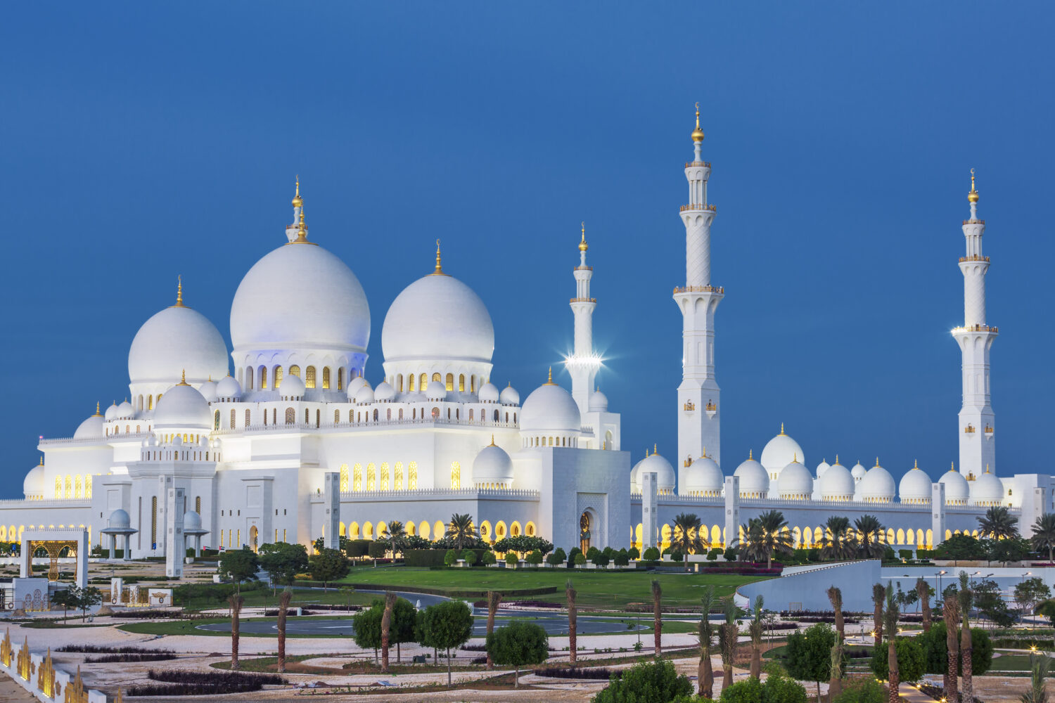 Abu Dhabi Best Mosque View
